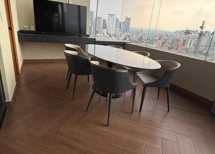 Apartment Loft En Insurgentes Cerca De Reforma Y Monumento A La Revolucion *